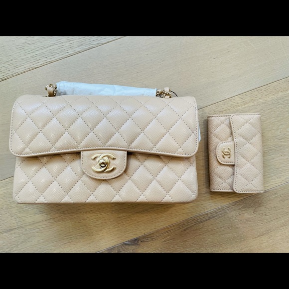Chanel Small Classic Flap & Classic Cardholder - Picture 2 of 15